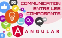 Article abordant comment faire communiquer différents composants au sein d'une application Angular